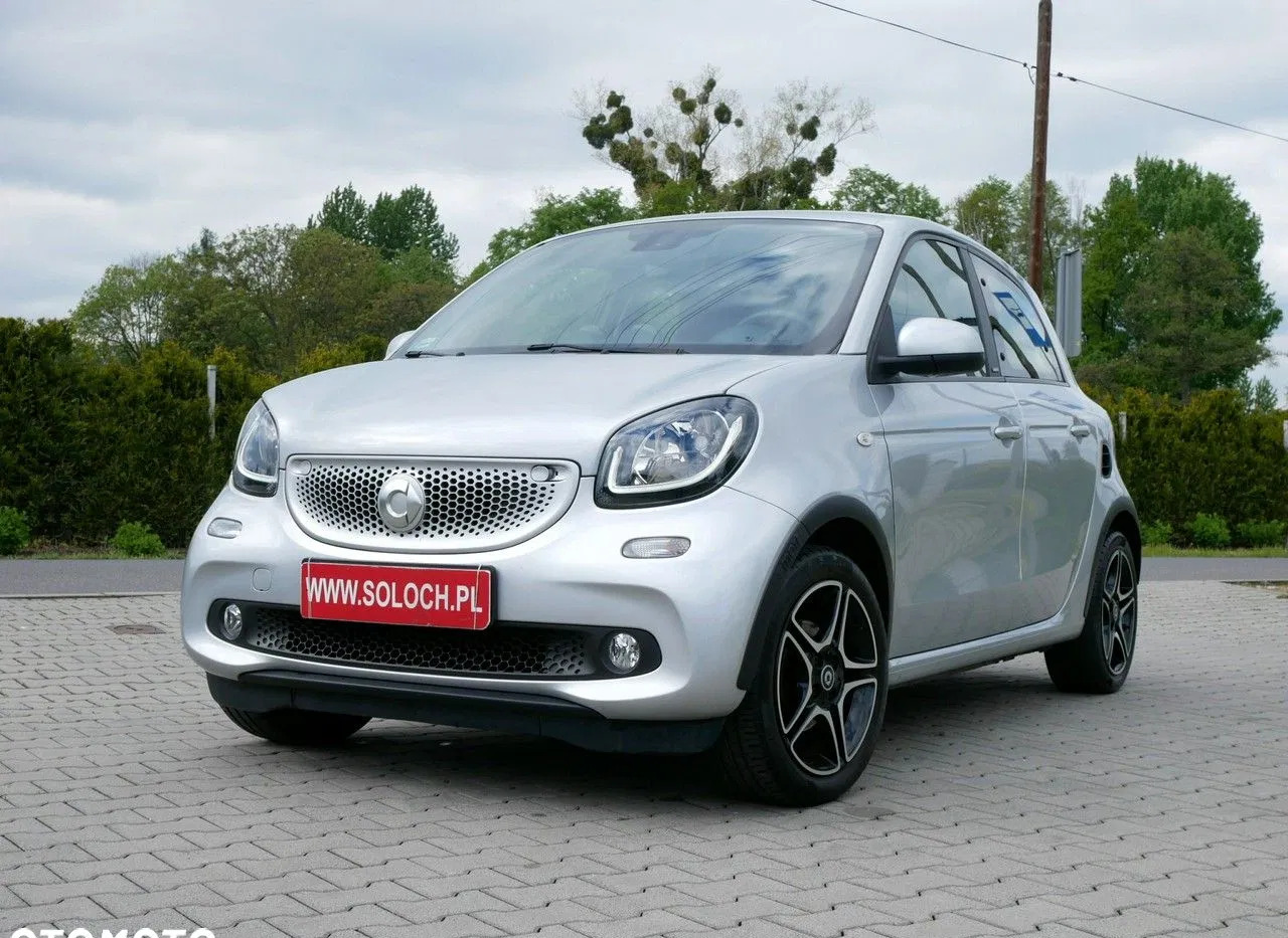 smart krzywiń Smart Forfour cena 39800 przebieg: 38000, rok produkcji 2018 z Krzywiń